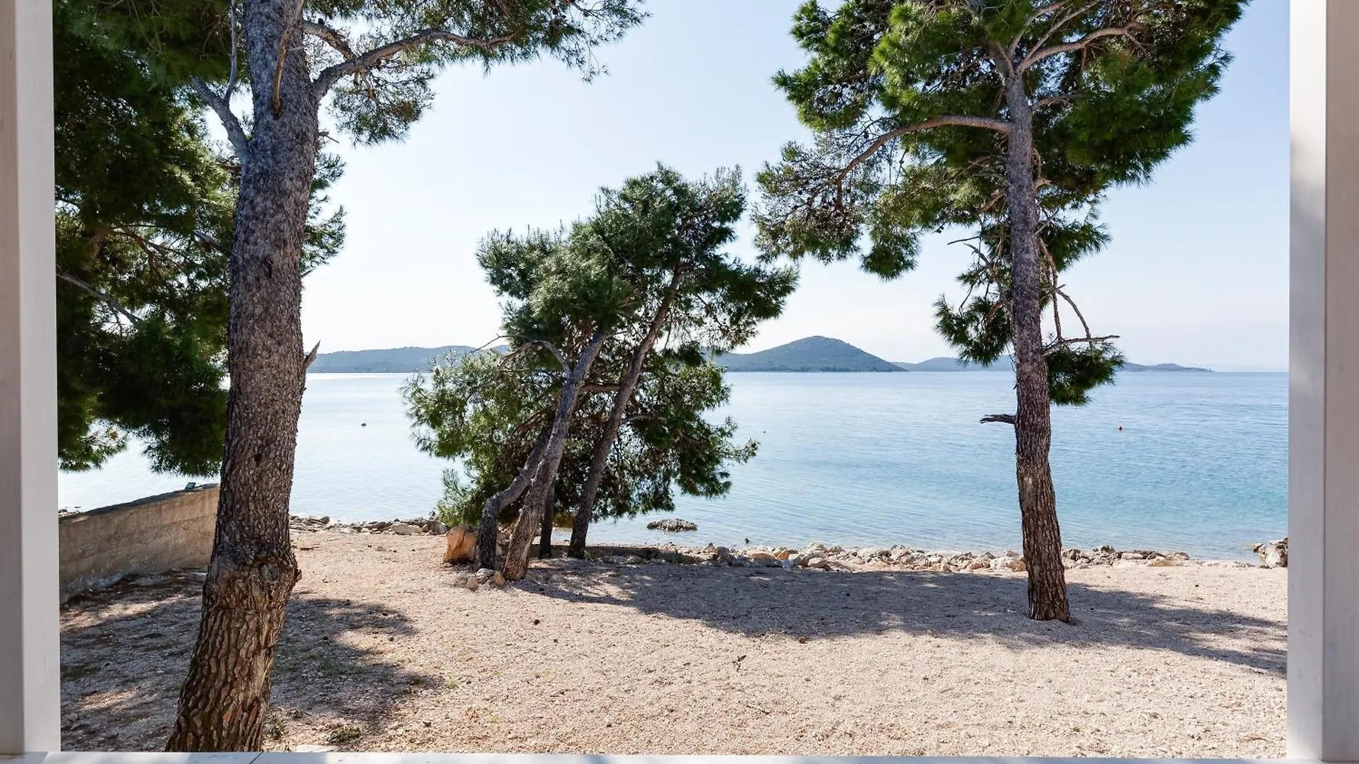 Villa Luna Buqez - 1St Sea Line By Beach 드라게 크로아티아