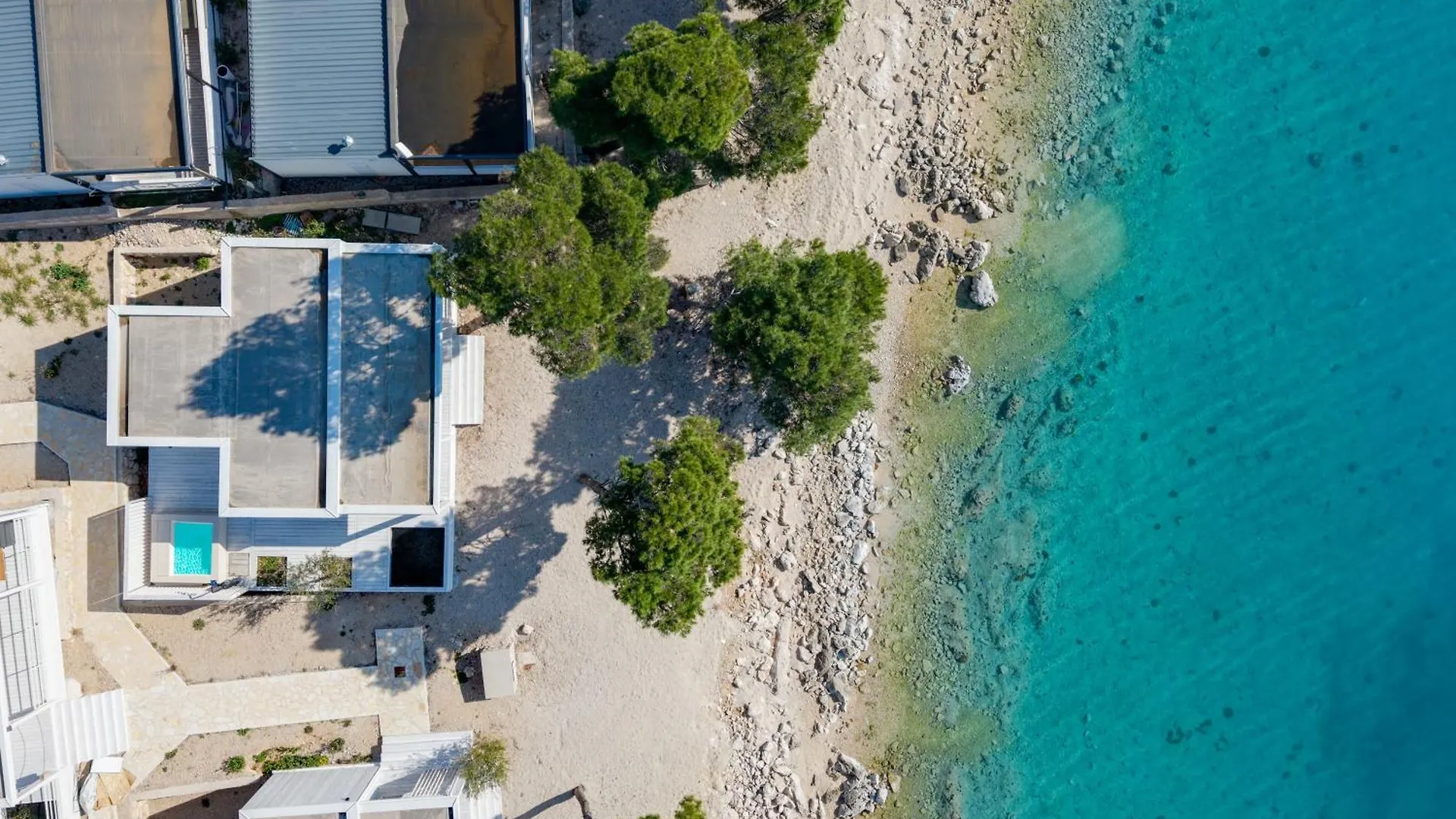 Villa Luna Buqez - 1St Sea Line By Beach 드라게