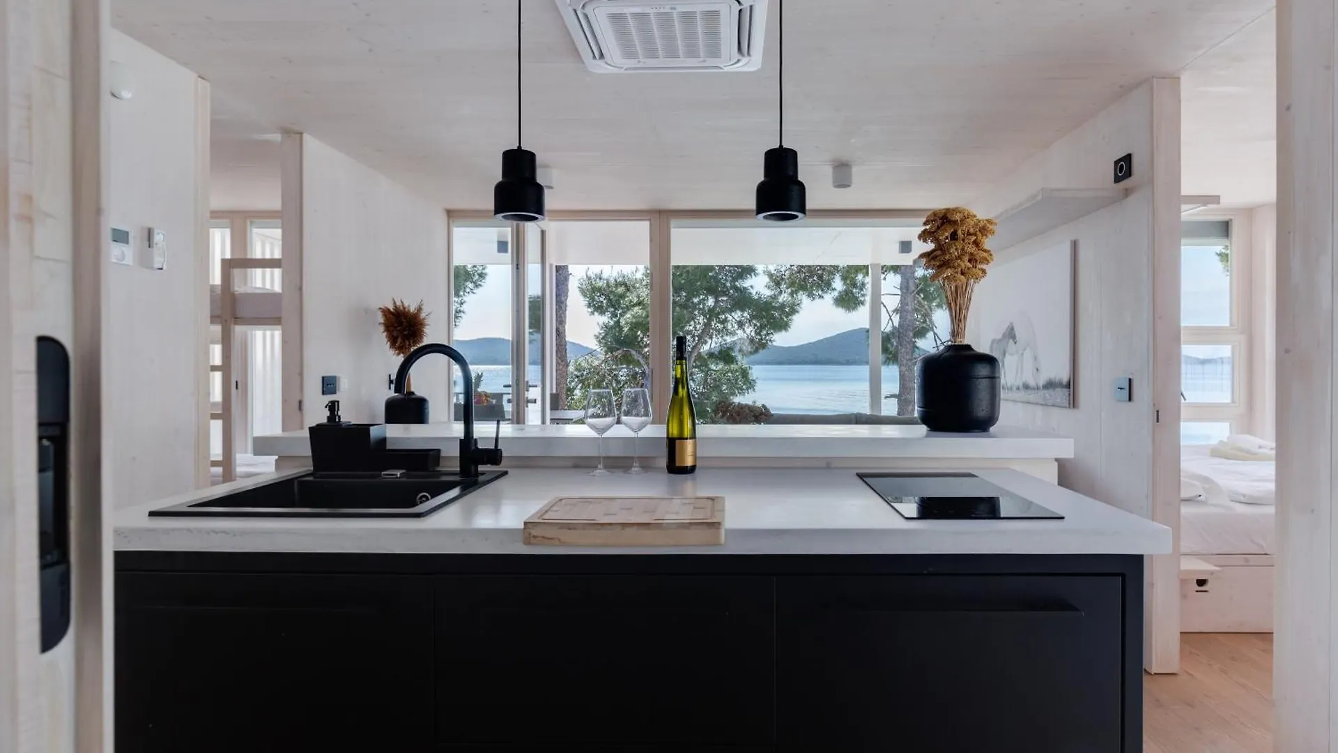 Villa Luna Buqez - 1St Sea Line By Beach 드라게 0*,