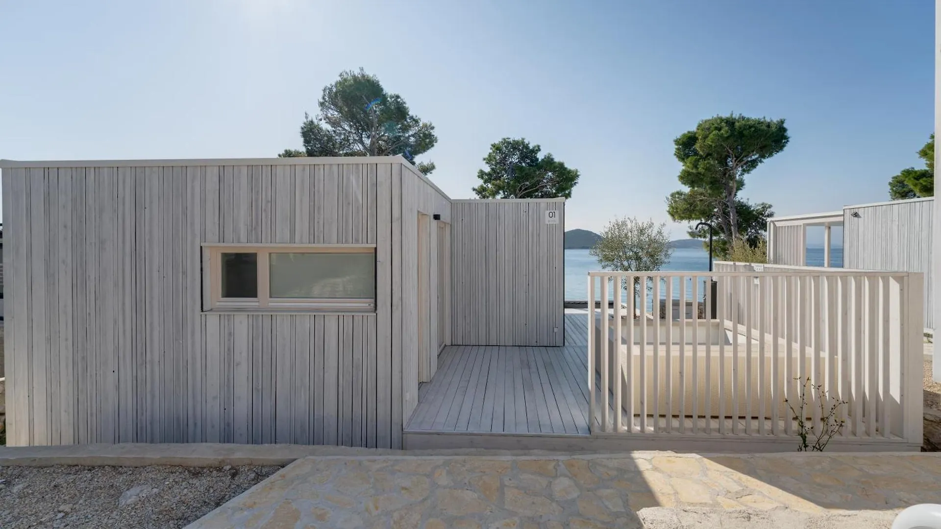 Villa Luna Buqez - 1St Sea Line By Beach 드라게 크로아티아